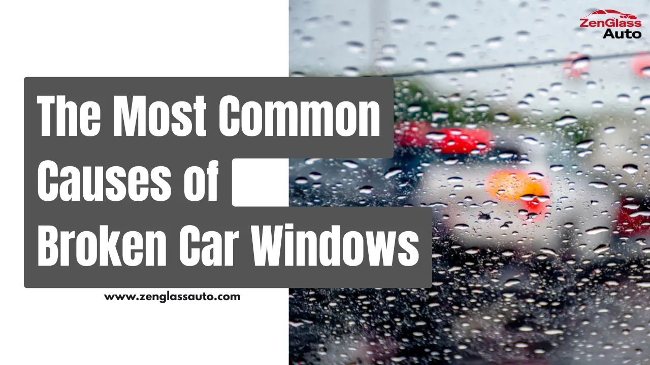 The Most Common Causes of Broken Car Windows: Discover the most common causes of broken car windows, how to prevent auto glass damage, and when it's time to repair or replace your vehicle's glass.
